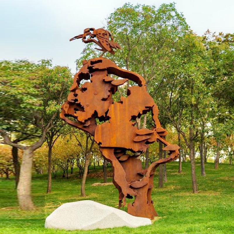 大兴耐候钢雕塑