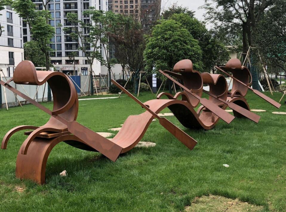 大兴锈钢板造型