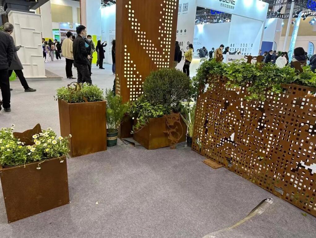 大兴耐候钢花箱