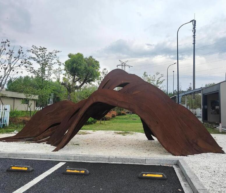 大兴耐候钢板造型